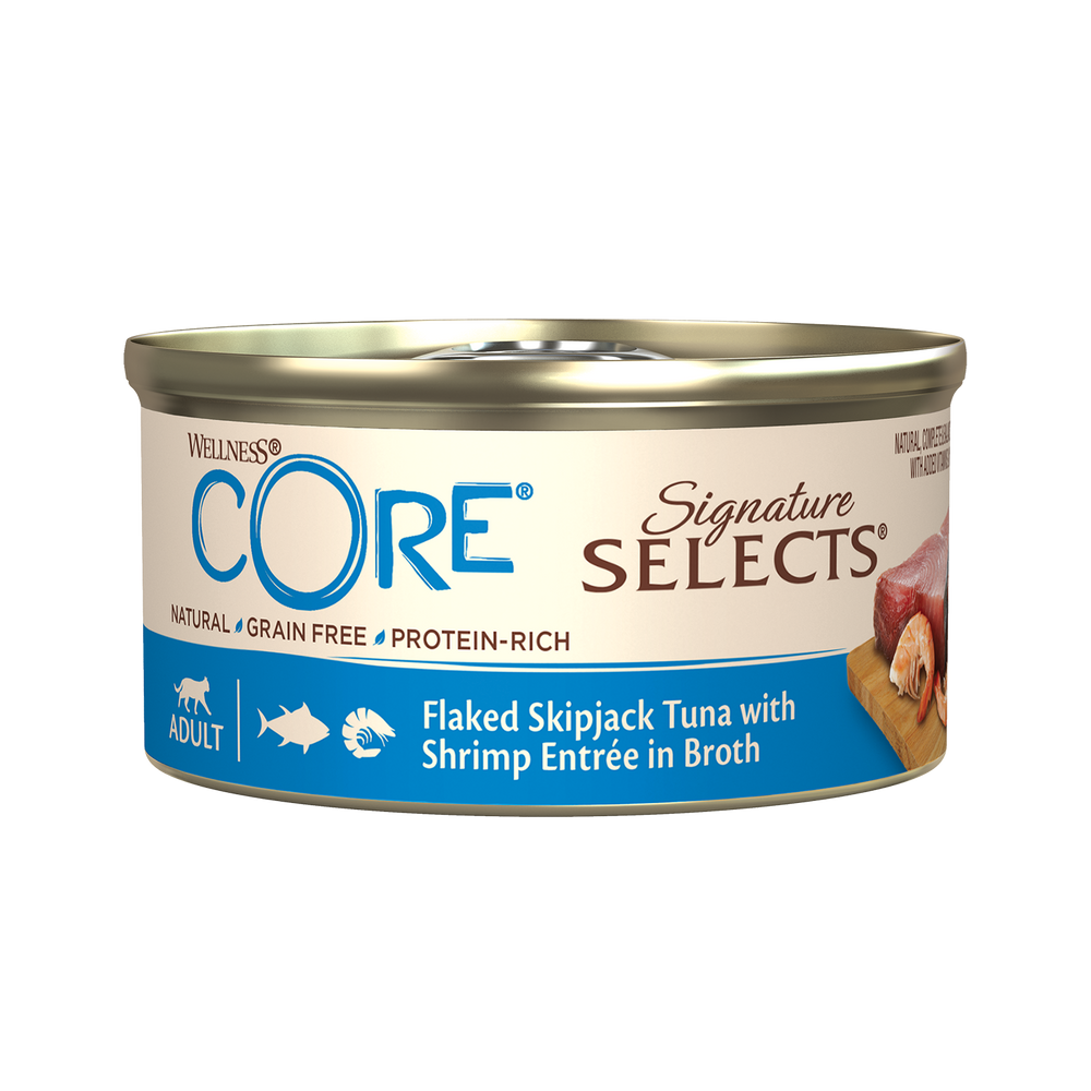 افضل تونه للقطط وجنبري فمرق ويلنس كور سيجناتشر سيلكتس 79 جم