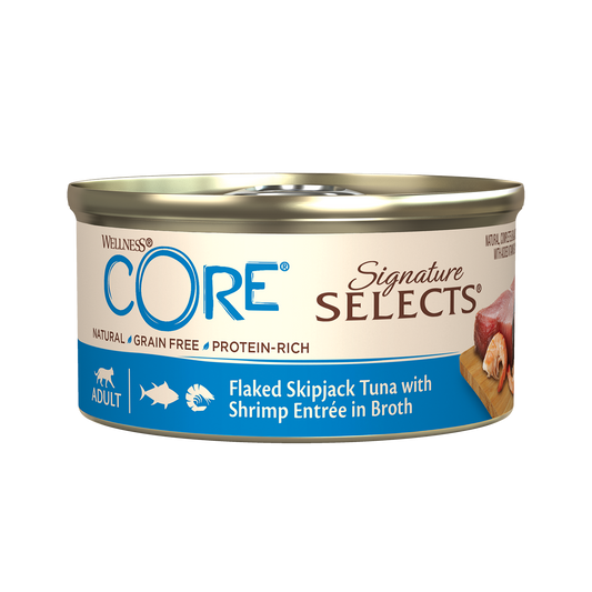 افضل تونه للقطط وجنبري فمرق ويلنس كور سيجناتشر سيلكتس 79 جم