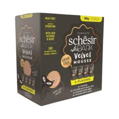 Sheba Mousse Velvet Assorted Cat Treats 12 x 80g