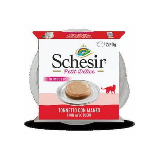 شيزر بتيت دليتش موس تونا ولحم بقري 2×40غ