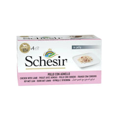 Sheba Canned Mutton & Chicken in Jelly for Dogs 4x85g