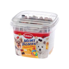 Sanal Chicken & Beef Small Treats for Dogs 100g