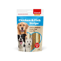 Sanal Dogs Chicken & Fish Slices 80g