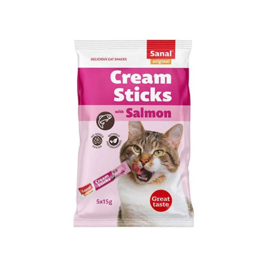 Sanal Salmon Cream Sachets 5x15g