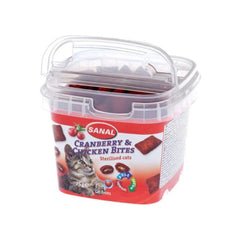 سنال اقراص مكافآت صحية بالدجاج والتوت البري للقطط المعقمة 75 جم