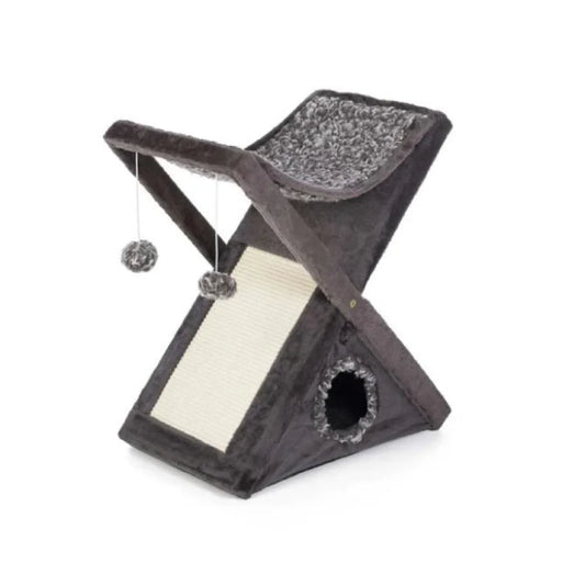 Prevue Cat Scratcher with Bed and Toy