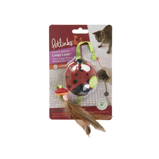 PetLinux Interactive Cat Toy with Laser and Feathers