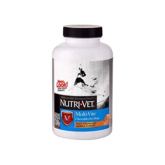 Nutri-Vit Multivitamin with Liver for Dogs x120 Chewable Tablets