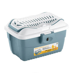 Stefan Plast Gulliver Mini Plastic Cat Carrier with Strap