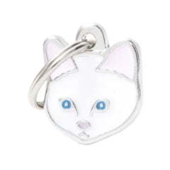 My Family European Short White Hair Necklace