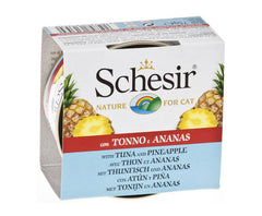 اكل قطط شيزر معلبات تونا مع الاناناس 75 جم