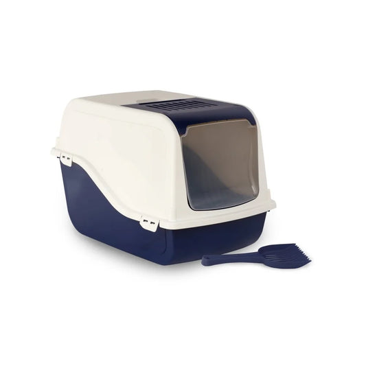 MB Bergamo Ariel Fully Openable Litter Box Navy