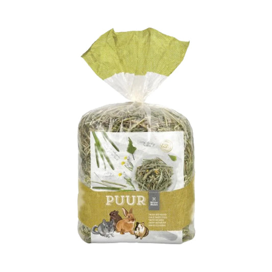 Wet Mullen Pure & Healthy Timothy Hay with Tomato & Chamomile for Rabbits & Rodents 500g