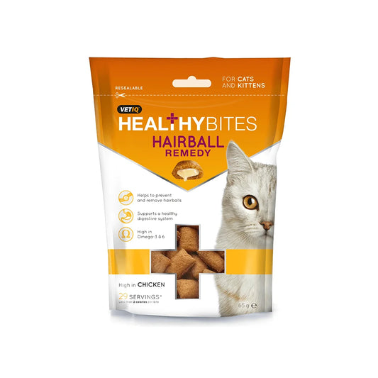 Mark & Chappell Hairball Treats for Cats 65g