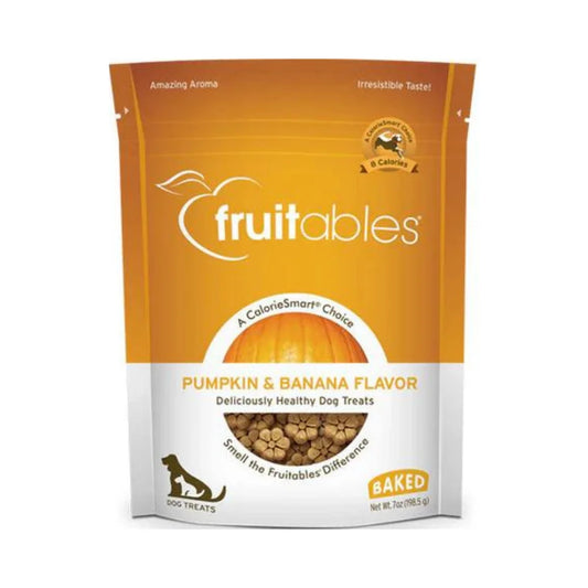 Fruitables Pumpkin & Banana Dog Treats 198g