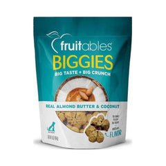 Fruitables Piggies Almond Butter & Coconut Treats for Dogs 454g