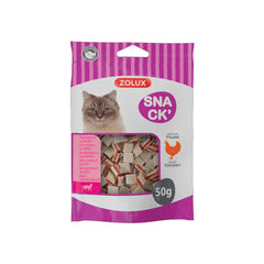 زولكس سناك مكافآت ساندويتش دجاج للقطط 50 جم