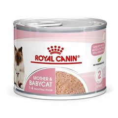 دراي فود رويال كانين طعام رطب للقطط معلبات بيبي كات والأم المرضعة 195 جرام