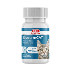 بيو بيت أكتيف بيوديرم كات لدعم بشرة وفراء القطط، 100 قرص، 30 جم