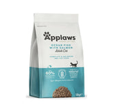 طعام ابلاوز سمك المحيط مع السالمون جاف للقطط المعقمة أبلاوز