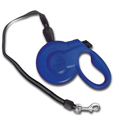 مشد أوتوماتيكي للتنزه قطط و كلاب أزرق L