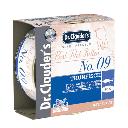 د. كلاودرز طعام رطب للقطط الصغيرة بنكهة التونة 70 جم