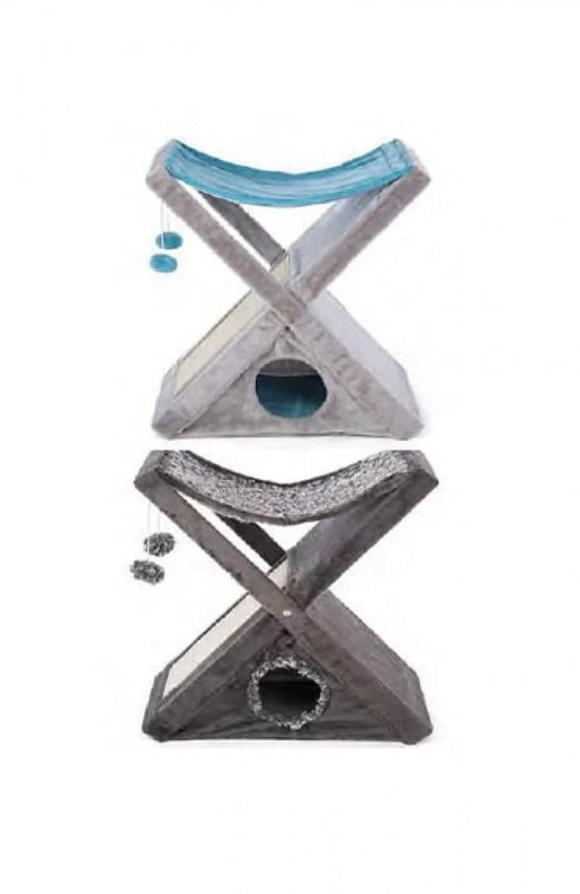 Prevue Cat Scratcher with Bed and Toy