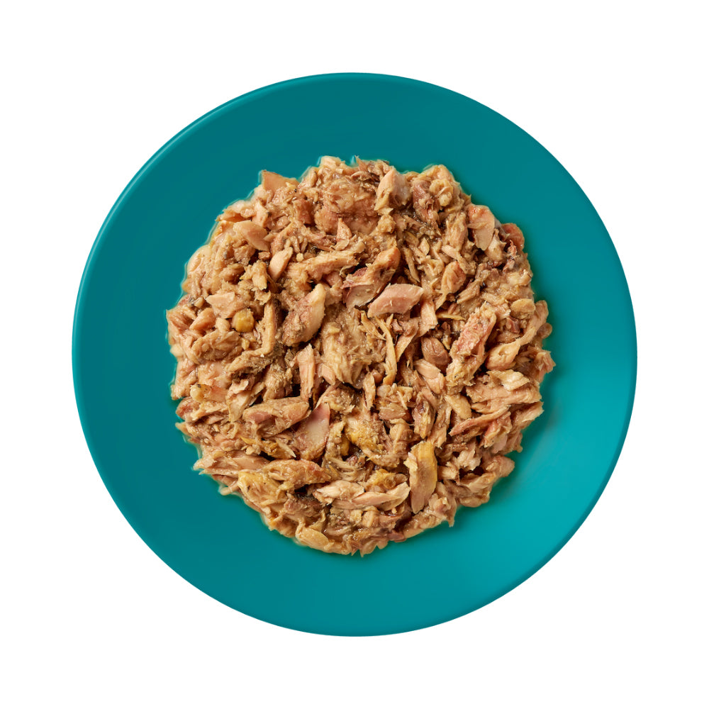 2- اكل قطط بالغة رطب ابلاوز بنكهة أسماك المحيط في المرق 156 جم