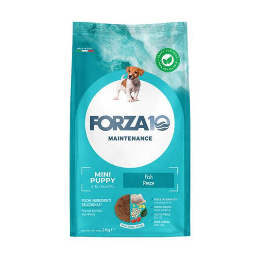 فورزا 10 طعام جاف للكلاب الصغيرة من السلالات الصغيرة بنكهة السمك 2 كيلو