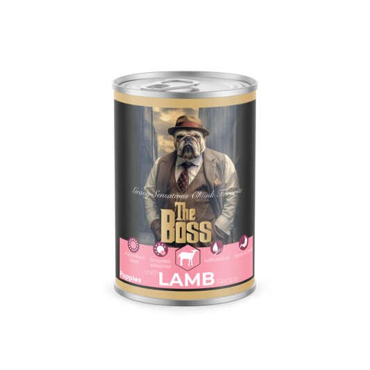 بوس طعام رطب للكلاب 400 جم