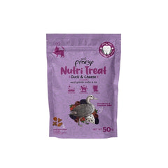 برامي مكافآت بط وجبن للقطط 50 جم