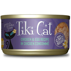 Tiki Cat Loow Chicken & Egg in Chicken Gravy 80g