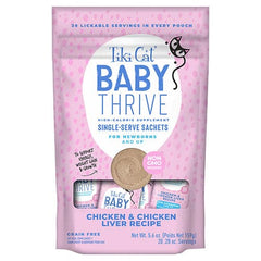 Tiki Cat Baby Thrive Chicken & Chicken Liver Recipe 20x8g