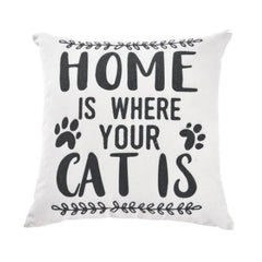 Feline Go Cat Bed Cat Words 40x40cm