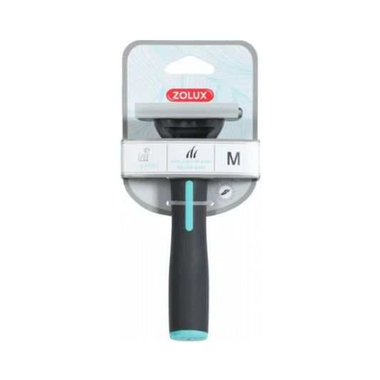 Zolux Anna Iron Brush with Razor for Dogs Medium