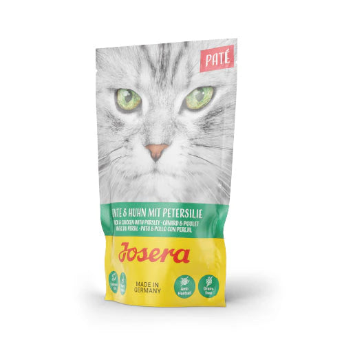 Complete wet food mashed with duck and chicken with parsley 85g