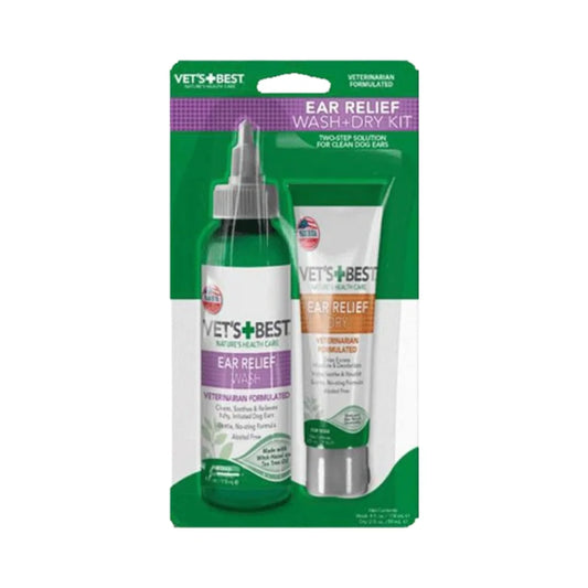 Vets Best Ear Care Kit for Dogs