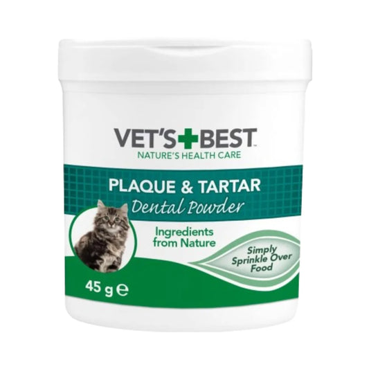 Vets Best Advanced Cat Tooth Powder 45g