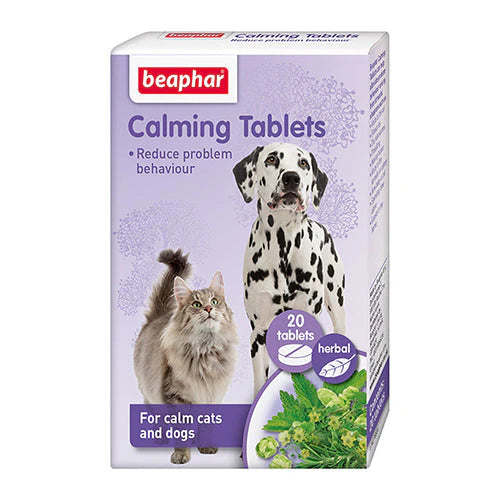 Beaphar Calming Herbal Tablets for Dogs 20 Tablets