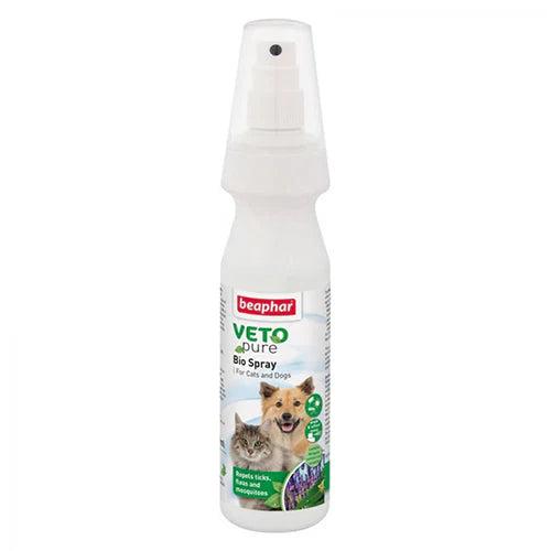 Beaphar Spray for Cats and Dogs to Control Insects, Fleas, Ticks and Mosquitoes