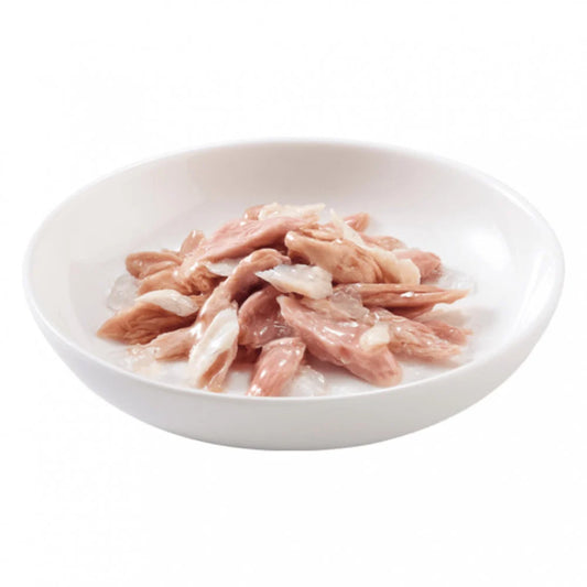 شيزر معلبات متعددة تونا مع سمك الدينيس في الجيلي للقطط 6×50 جم