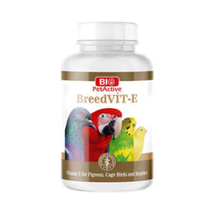 مكمل غذائي Bio PetActive Breed Vit-E للطيور 70 جم