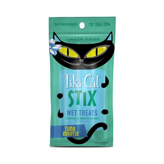 تيكي كات ستيكس مكافات رطبة مع التونا في المرق الكريمي 85غ