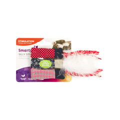 Smarty Cat Catnip Small Purse with Feathers 3pcs for Cats