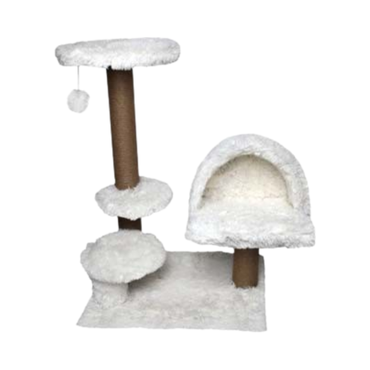 4- خداشات قطط شجرة فيلاين قو 87*65*87 سم