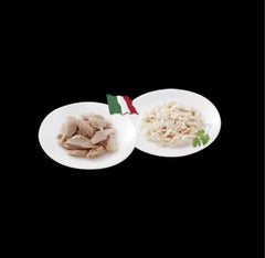 2- اكل قطط شيزر معلبات تونا مع الاناناس 75 جم