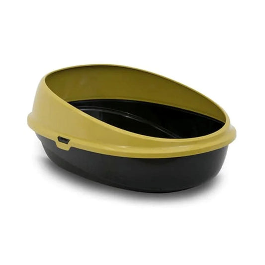 سعر صندوق فضلات القطط ام بي برغامو حوض رمل بين اب الوان متعددة