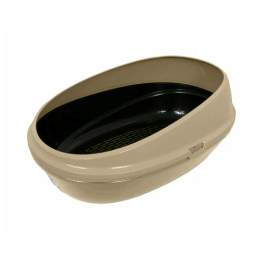 Bergamo Open Cat Litter Box with Filter Multi Color