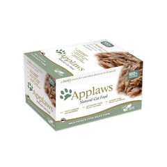 طعام رطب للقطط أبلاوز صحون متعددة سمك متنوع 8×60 جم