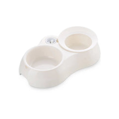 كات ايديا صحن مزدوج بلاستك الوان متعددة